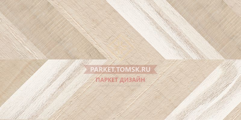 Пробковое покрытие Corkstyle Chevron Creme