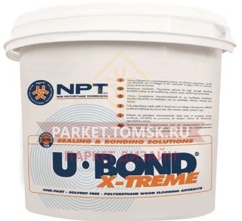 Клея паркетные Npt U Bond X-Treme 1К, 15 Кг.